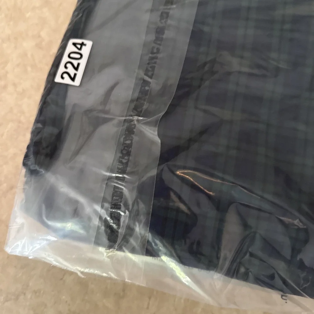 Vineyard Vines Women's‎ Pajama Top Sleep Shirt Size Large Blackwatch Plaid